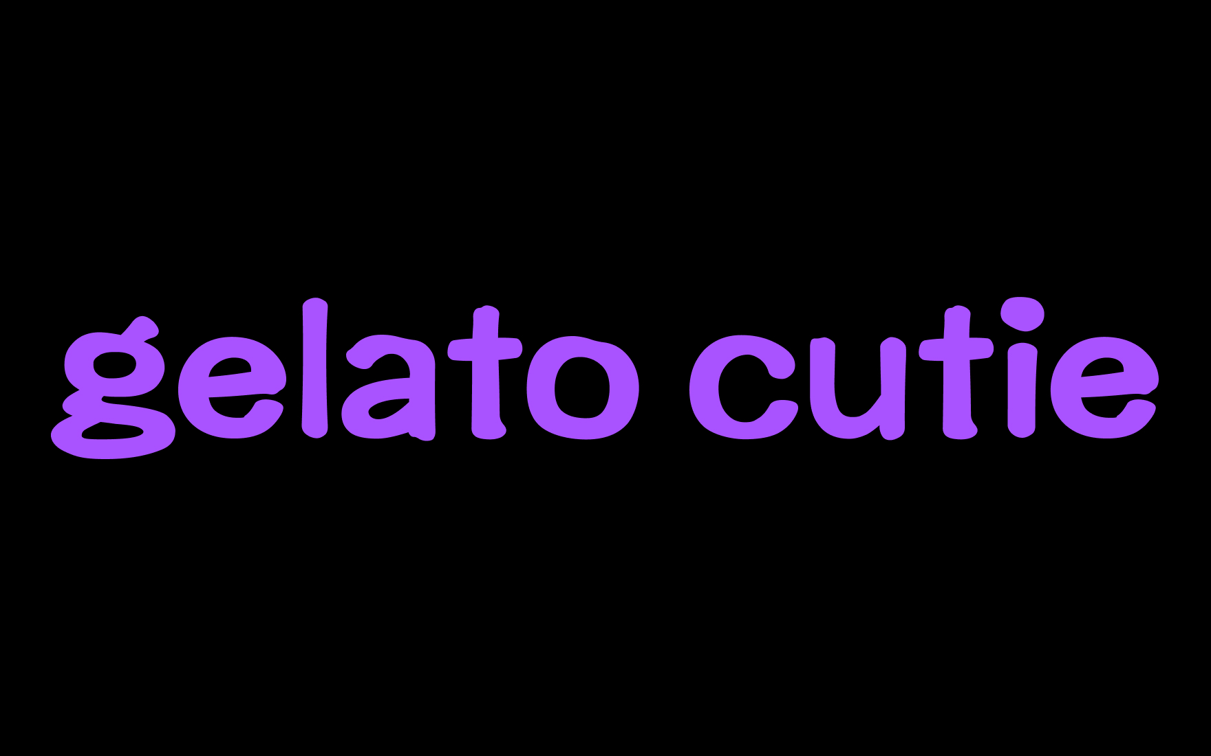gelato cutie